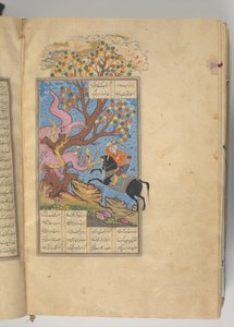 Shahnama Buch der Könige von Firdausi, A.H. 1014 A.D. 1605-7 von Muhammad ibn Mulla mir al Husaini