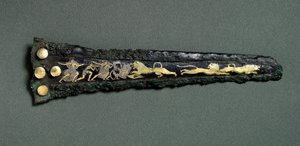 Dolch (Bronze, Gold & Silber) von Mycenaean