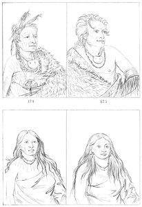 Pawnees, 1841 von Myers and Co