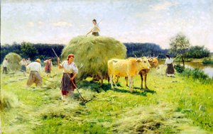 Heuernte, 1907