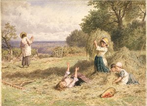 Landschaft mit Figuren