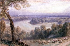 Die Themse von Richmond Hill