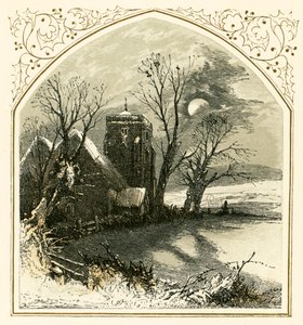 Der Tod des alten Jahres von Myles Birket Foster
