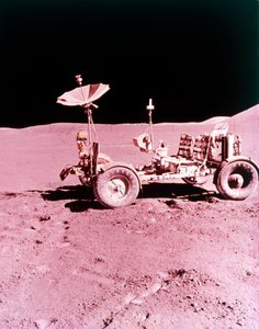 Das erste Mondfahrzeug, Apollo 15, Juli 1971