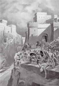 Der Aufstand von Megara, 447 v. Chr. von N. Prescott Davies