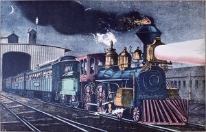 Der Nacht-Express, ca. 1860