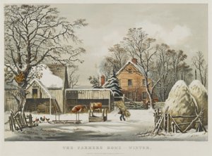 Das Bauernhaus - Winter