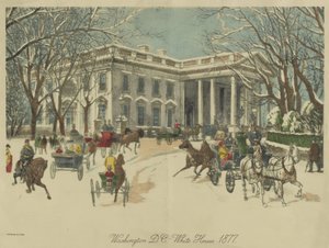 Das Weiße Haus, Washington D.C. 1877