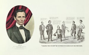 Hon. Abraham Lincoln, 16. Präsident der Vereinigten Staaten, 1860