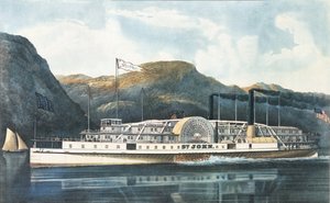 Der Hudson River Dampfer 