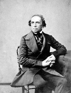 Deutscher Komponist Giacomo Meyerbeer, fotografiert von Nadar