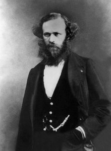 Arsene Houssaye (1815-1896), französischer Schriftsteller, Foto von Gaspard Felix Tournachon alias Felix Nadar (1820-1910) von Nadar