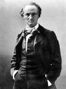 Charles Baudelaire (1821-1867) französischer Dichter, Foto von Gaspard Felix Tournachon alias Felix Nadar (1820-1910) ca. 1858 von Nadar