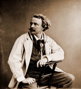 Porträt von Felix Tournachon, bekannt als „Nadar“ 1820-1910 (Foto)