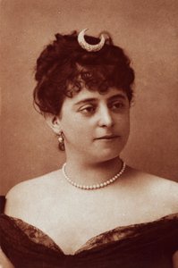 Sibyl Sanderson, amerikanische Sopranistin, Fotografie von Felix Nadar von Nadar