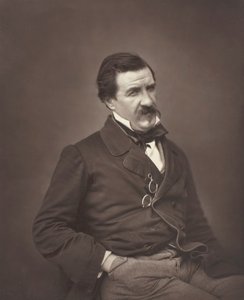 Champfleury geboren Jules François Felix Fleury-Husson, französischer Kritiker und Romanautor, 1821-1889, um 1855 von Nadar