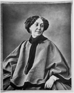 George Sand, französische Autorin, 1864