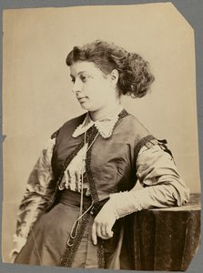 Mme Lina Sand [geb. Calamatta] von Nadar [Gaspard Félix Tournachon]