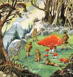 Die verlorenen Jungen, Illustration aus 