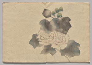 Szene aus dem Kōrin Bilderbuch (Band 2) von Nakamura Hochu