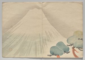 Szene aus dem Kōrin-Bilderbuch (Band 2) von Nakamura Hochu