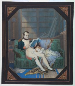 "Glanzbild": Napoleon in seinem Arbeitszimmer
