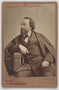 Bayard Taylor von Napoleon Sarony