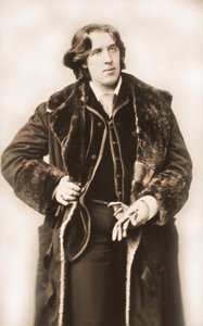 Oscar Wilde (1854 - 1900) um 1882 von Napoleon Sarony (1821 - 1896) von Napoleon Sarony