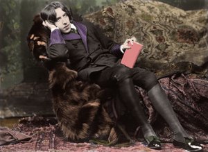 Porträt von Oscar Wilde (1854 - 1900) um 1882 von Napoleon Sarony (1821 - 1896) (Foto) von Napoleon Sarony