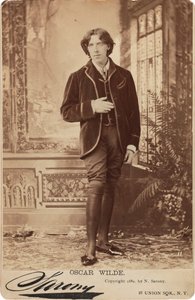 Porträt von Oscar Wilde 1854-1900, 1882