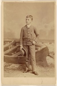 William Gay Skiddy im Alter von 14 Jahren - März/85 von Napoleon Sarony