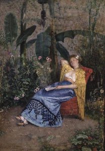 Siesta im Garten