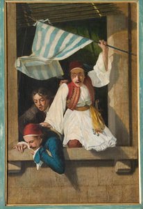 Szene der griechischen Revolution von Narciso Malatesta