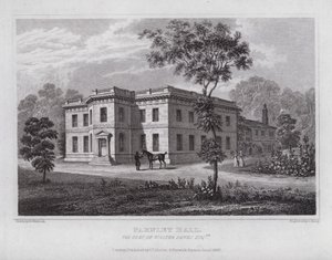 Farnley Hall, der Sitz von Walter Fawks