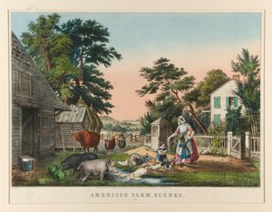 Amerikanische Bauernhofszenen. Nr. 2