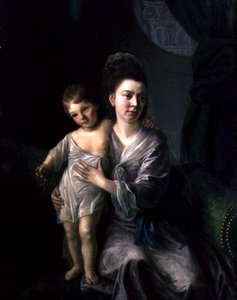 Anne Gardiner mit ihrem ältesten Sohn Kirkman