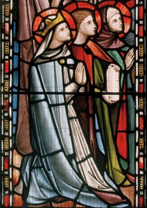 Christus in Majestät mit Heiligen (Detail)