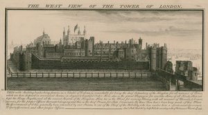 Westansicht des Tower of London