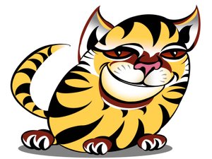 Tigerkatze von Neale Osborne