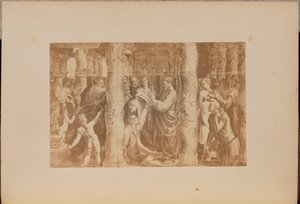Petrus und Johannes heilen den Lahmen am Schönen Tor des Tempels