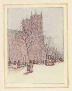 Westminster Abbey von Nelson Dawson