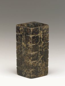 Hohe Röhre (cong), Region des Tai-Sees, Liangzhu-Kultur, 3300-2250 v. Chr.