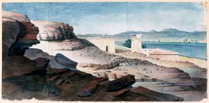 Der Tempel von Amada in Nubien, 19. Jahrhundert von Nestor l
