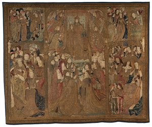 Der Triumph Christi ("Der Mazarin-Teppich") von Netherlandish 16th Century