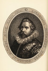 Porträt von Abraham Bloemaert, niederländischer Maler und Kupferstecher, Radierer und Graveur, Haarlem-Manierist