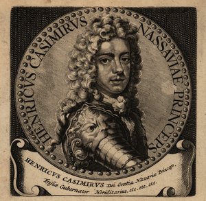 Porträt von Heinrich Casimir II. von Nassau-Dietz (1657-1696)