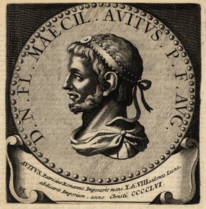 Porträt des römischen Kaisers Avitus von Netherlandish School