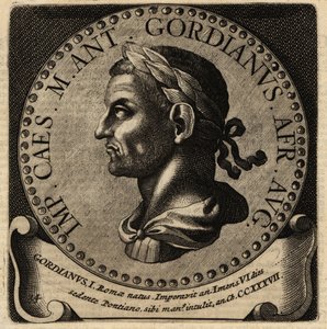 Porträt des römischen Kaisers Gordian I.
