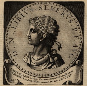 Porträt des römischen Kaisers Libius Severus von Netherlandish School