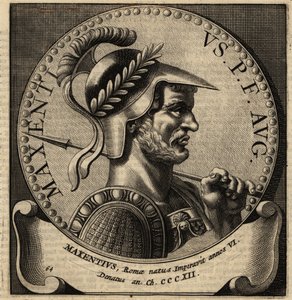 Porträt des römischen Kaisers Maxentius